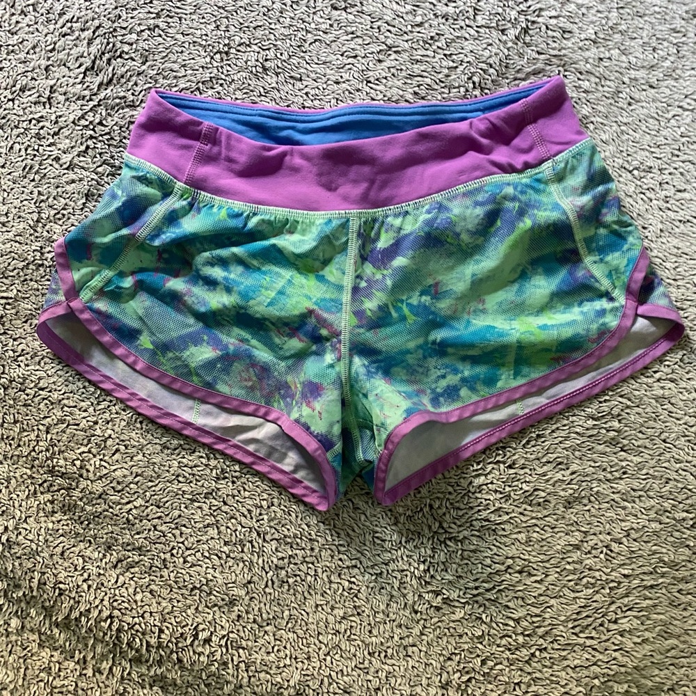 Ivivva girls lined running shorts